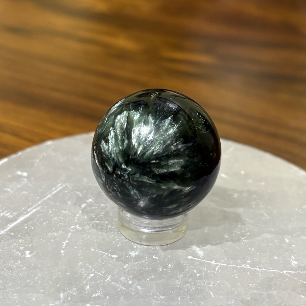 Seraphinite sphere